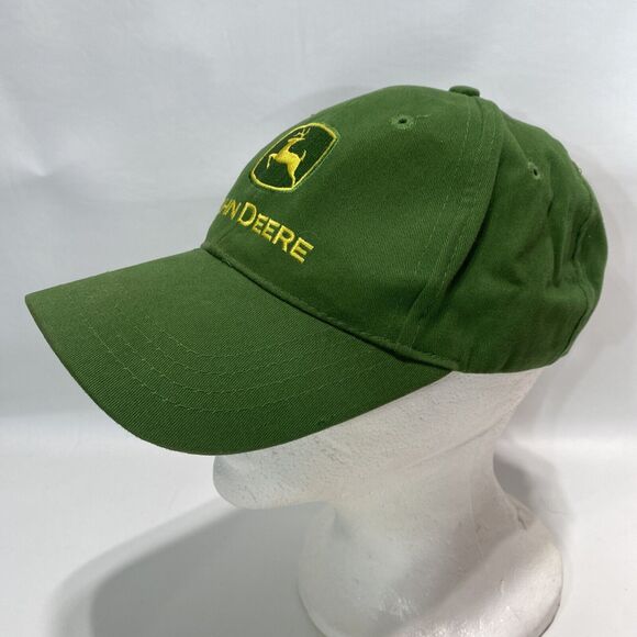 John Deere Green Hat Owner's Edition Adjustable Baseball Cap Dirty - Picture 3 of 8